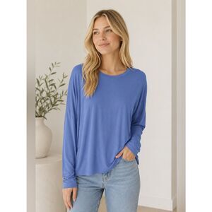 J. Jill Sky Blue Long Sleeve Top